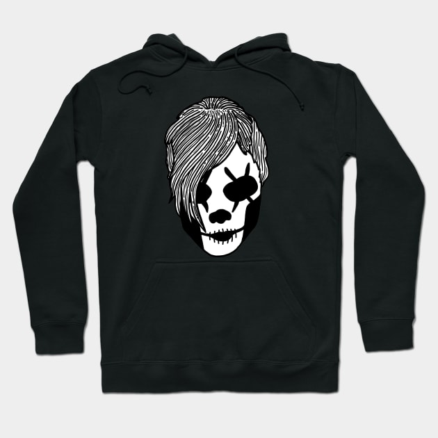 Frank Skull Hoodie by Velvet Earth